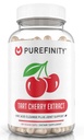 PUREFINITY Tart Cherry Capsules – Uric Acid Flush & Cleanse to Support Joint & Muscle Comfort with Raw Tart Cherry Extract, Non-GMO, Gluten Free, Vegan – 180 Count (6 Month Supply)