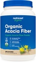 Poudre de fibre biologique d'acacia (2 LB) de Nutricost - certifié USDA biologique, sans OGM, sans gluten