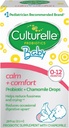 Culturelle Baby Kalm + Comfort Probiotica + Kamille Drops Helpt Verminderen Occasional Zuigeling Digestieve Upset, 0,29 fl. oz. Vallen