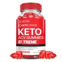 Justified Laboratories Keto Crave Keto ACV Gummies Extreme 2000MG Keto Crave Keto Gummies Advanced Formula Apple Cider Vinegar met Granaatappel Beet Juice Powder B12 Vegan Non GMO 60 Gummys