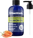 Pawstruck Pure Human-Grade Wild Alaska Salmon Oil for Dogs & Cats 