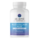 Dr. Emil Nutrition Multi Collagen - Hydrolyzed Collagen Supplement - Types I, II, III, V & X - Hair, Skin, Nails & Joint Support - Non-GMO & Gluten-Free - 90 Capsules