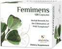 Ananta Medicare FEMIMENS Herbal Remedie voor de eliminatie van PMS symptomen, Dieetsupplement - 120 Capsules