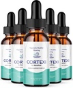 (5 Pack) Cortexi Drops, Cortexi Hearing Support Drops - Geavanceerde formule voor oorgezondheid, Cortexin Drops, Cortexi 24, Supplement Drops Maximale sterkte, Cortexi Reviews (150 Servings)