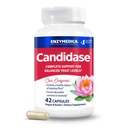 Enzymedica, Kandidate, Digestieve Enzymen voor Voorzichtig Reinigen Ondersteuning, Gut Health & Digestie, 42 Tel.