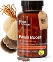 Plantentherapie Leeuwen Mane Capsules geproduceerd in USA 4 Maand Het aanbod met Turkije Staart en Cordyceps Ondersteunt Geheugen Focus Supplementen voor Vrouwen & Mannen Hersenen Boost 120 Vegetarische Capsules