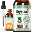 Thyrobin - Advanced Thyroid Support Supplement - vloeibare levering voor betere absorptie - Jodium, Stinging Nettle, Kelp, Astragalus, Ashwagandha en meer!