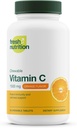 Verse Voeding Vitamine C Kauwtabletten - Krachtige 1500mg per dag Immune Support - Alle natuurlijke smakelijke VIT C-supplement - Vegan vriendelijk, niet-GMO, glutenvrij en sojavrij - 90 Kauwtabletten