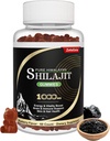 Shilajit Gummies, Pure Himalaya Shilajit Gummies for Men, Formula with Rhodiola Rosea, Ginseng Root, Chaga, Vitamine D, Support Energy, Immune & Brain Health, Non-GMO, Veganist, 60 Count