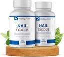 Nagel Exodus - vitaliteit gezonde nagels - Premium formule voor gezondere voeten - 60 capsules - Verpakking van 2
