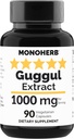 MONOHERB Guggul Extract 1000 mg - 90 Vegetarische capsules