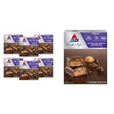 Atkins Pecan Caramel Clusters, 60 Count & Chocolate Caramel Mousse Bars, 5 Count - Low Sugar Dessert Favorieten
