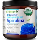 biophix Blue Spirulina Powder Biologische Blulina 6 oz - Algen Biologische Spirulina Powder 170 Servings - Superfood Supplement - Natural Blue Pigment - Espirulina en Polvo Organica Pura Azul