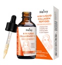 Heivy Liquid Collageen voor vrouwen, Liquid Biotin & Collageen voor een stralende huid, haargroei, sterke nagels, gezamenlijke ondersteuning, 20500 mcg 4-in-1 Collageen druppels, geavanceerde absorptie, Raspberry Flavor- 2 FL OZ