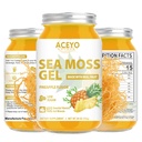 (28 OZ) Sea Moss Gel Raw Flavored Irish Seamoss Gel Natural Vegan Ananas 102 Vitaminen en mineralen Wild Geoogst Niet-GMO.