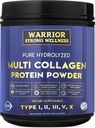 Pure Gehydrolyseerde Multi Collageen Protein Powder, Collageen Powder, Boost Energy, for Aging Skin Elasticity, Hair & Nails Growth Support, Joint Health (Unflavored)