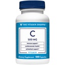 De Vitamine Shoppe Vitamine C 500MG, Antioxidant die Immune en Cardiovasculaire Gezondheid ondersteunt (100 capsules)