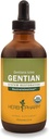 Herb Pharm Certified Organic Gentian Liquid Extract for Discompatitive Support - 4 Ounce