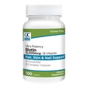 Quality Choice Biotin 10.000 mcg + B Tablets 100 Count Ultra Potency Nail, Skin, & Hair Support
