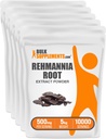 BulkSupplements.com Rehmannia Extract Powder - van Rehmannia Root, Rehmannia Glutinosa, Rehmannia Supplement - Herbal, Glutenvrij, 500mg per Serving, 1kg (2.2. Pond) (Pack van 5)