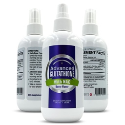 Liquid Liposomal Glutathion Spray - Maximale Absorptie Glutathion Supplement met NAC, Ashwagandha, Glutamine, Ascorbinezuur - Sublingual Easy Use - Immune & Detox Support - 8oz