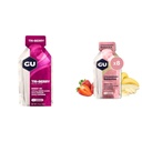 GU Energie Originele Sport Voeding Gel Tri-Berry en Aardbei Banaan Smaak 8-Count Bundels
