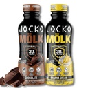 Jocko Fuel Mölk RTD Proteine Shakes Bundle - Chocolate & Banana Cream (24 Pack Total)