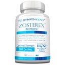 Goedgekeurde Wetenschap Zosterex - Extra sterke L-Lysine 1000mg, vitamine B complex, zink - Immuunondersteuning & Cold Sore Treatment - 60 Vegan Capsules - 1 fles