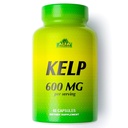 ALFA VITAMINS Kelp Supplement, 600mg natuurlijke zeewier Kelp (Ascophyllum Nodosum), rijk aan jood en fucoïdaan, ondersteunt schildklier en metabolische functie, dagelijkse vitamines voor wellness, non-GMO, 90 tabletten