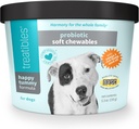 Traitements Tummy Probiotic pour chiens Soft Chewables, 5,3 oz - Soutien digestif, système immunitaire, Gut Health