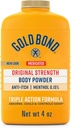 Gold Bond Medicinal Sterkte Body Powder, 4 oz., Talk-Free, Anti-Itch, Absorbs & Cools
