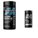 MuscleTech Clear Muscle Post Workout Recovery Muscle Builder for Men & Women & Platinum Multivitamine for Immune Support 18 Vitaminen