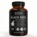 Black Seed Oil Capsules - Nigella Sativa - Immune Support Supplement Zachte Gels - Cold Pressed Antioxidant Vegetarian Black Cumin Pillen - 500 Milligrammen Made in The USA