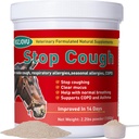 Stop Hoest Paard Supplementen Poeder, Ondersteunt Paarden met Stabiele Hoesten, Ademhalingsallergieën, Gratis seizoen Allergieën, COPD, 2.2 lbs, 70 dagen levering
