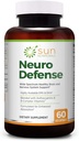 Neurodefense with Omega-3 Fatty Acids EPA & DHA, Anthocyanins from Bilberry Extract, B-Complex Vitaminen, Vitaminen C & D3, Fosfatidylcholine, 60 VCaps, Non-GMO, Glutenvrij