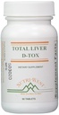 Nutri-West Totaal lever D-Tox - 60 tabletten, wit