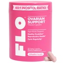 O Positiv FLO Ovarian Health Support - Hormone Balance for Women, supplément avec DIM, Myo & D-Chiro Inositol, Folic Acid - soutient l'ovulation saine, la régularité du cycle - 30 services
