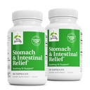 Terry Naturally Stomach & Intestinal Relief - Supplement to Aid Digestive Health & Intestinal Lining - Aids against Occasional Discompensative Discomfort to Soothe Stomach - 60 Capsules (2 Pack)