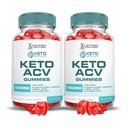 Justified Laboratories (2 Pack Keto Genesis Keto ACV Gummies Formula 1000MG Keto Genesis Keto Gummies Apple Cider Vinegar Geformuleerd met Granaatappel Beet Juice Powder B12 Vegan Non GMO 120 Gummys