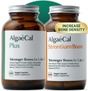 ALGAECAL Bone Builder Pack - Plant Based Calcium Supplement & Strontium - Biologische Calcium 750 mg met Vitamine D3 1600 IE, Vitamine K2, Magnesium, 16 Nutriënten voor Bone Health & Dichtheid (1-maandvoorraad)
