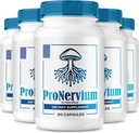(5 Pack) ProNervium - ProNervium Advanced Nerve Health Supplement, ProNervium Nerve Support Dieetpillen, All-Natural Formula for Dynamic Lifestyle, Pro Nervium Pastillas Reviews (300 Capsules)