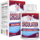 2-maands: Vein & Leg Circulatie Supplement (All-in-1) Gezondheidsondersteuning met 8 actieve ingrediënten Booster Formule Booster Pleeg & Vein Supplementen 60 dagen Bulk Supply 180 capsules