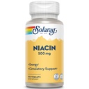 SOLARAY Niacin 500 mg, vitamine B3