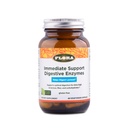 Flora - Onmiddellijke ondersteuning Digestieve enzymen - Ondersteunt Lactosedigestie, opgeblazen gevoel, brandend maagzuur en gas - Bevat 7 enzymen - Glutenvrije - 60 Vegetarische capsules