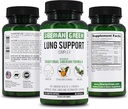 Siberische Green Lung Support Complex 60 Capsules - Traditionele Formula Supplement rijk aan quercetin, Citrus Bioflavonoïden, Pine Bark
