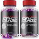 (2 Pack) Maximale Rand Man Gummies - Maximale Rand Supplement voor Mannen, Een Dagelijkse Formule voor Algemene Wellness en Peak Performance, Maximale Rand Extra Sterkte Formule, Maximale Rand Reviews (120 Gummies)
