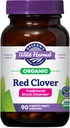 Gélules de trèfle rouge de récolte sauvage de l'Oregon, suppléments à base de plantes biologiques non-OGM, 90 Blossoms et feuilles organiques de trèfle rouge (Trifolium pratense), capsules végétales non-OGM et rien d'autre