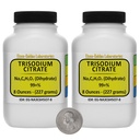 Trinatriumcitraat [Na3C6H5O7] 99+% USP-kwaliteit poeder 1 Lb in twee space-saver flessen