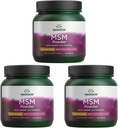 Swanson Premium merk Msm Poeder - Ready-Mix & Unflavored 1 lb Pwdr 3 Pack