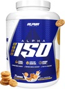 Alpha Suppose ISO, faible teneur en glucides 100% poudre de protéines de lactosérum, 25 grammes par portion, aide à soutenir la croissance musculaire, faible teneur en sucre et sans gluten (Snicker Doodle, 5 lb)